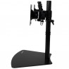 StarTech.com Dual-Monitor Stand | StarTech.com Flat Panel Desk Mounts