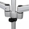 StarTech.com Dual-Monitor Arm - One-Touch Height Adjustment - Stackable - Tool-less Assembly | StarTech.com Flat Panel Desk Moun