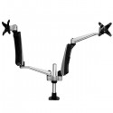 StarTech.com Dual-Monitor Arm - One-Touch Height Adjustment - Stackable - Tool-less Assembly