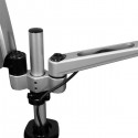 StarTech.com Dual-Monitor Arm - One-Touch Height Adjustment - Stackable - Tool-less Assembly