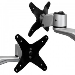 StarTech.com Dual-Monitor Arm - One-Touch Height Adjustment - Stackable - Tool-less Assembly | StarTech.com Flat Panel Desk Moun