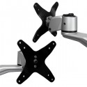 StarTech.com Dual-Monitor Arm - One-Touch Height Adjustment - Stackable - Tool-less Assembly