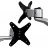 StarTech.com Dual-Monitor Arm - One-Touch Height Adjustment - Stackable - Tool-less Assembly | StarTech.com Flat Panel Desk Moun