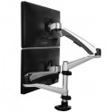 StarTech.com Dual-Monitor Arm - One-Touch Height Adjustment - Stackable - Tool-less Assembly