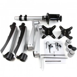 StarTech.com Dual-Monitor Arm - One-Touch Height Adjustment - Stackable - Tool-less Assembly | StarTech.com Flat Panel Desk Moun