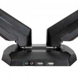 StarTech.com Dual-Monitor Arm - One-Touch Height Adjustment | StarTech.com Flat Panel Desk Mounts