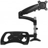 StarTech.com Single-Monitor Arm - Laptop Stand - One-Touch Height Adjustment | StarTech.com Flat Panel Desk Mounts