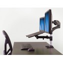 StarTech.com Single-Monitor Arm - Laptop Stand - One-Touch Height Adjustment