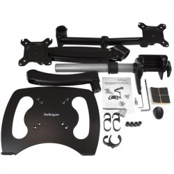 StarTech.com Single-Monitor Arm - Laptop Stand - One-Touch Height Adjustment | StarTech.com Flat Panel Desk Mounts