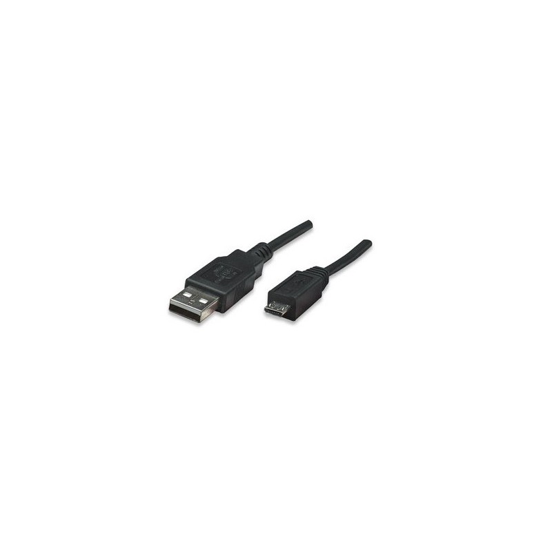 Manhattan 1.8m USB 2.0 A/Micro-B