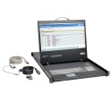 Tripp Lite 1U Rackmount Console with 19-in. LCD, DVI or VGA