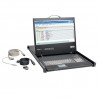 Tripp Lite 1U Rackmount Console with 19-in. LCD, DVI or VGA | Tripp Lite Rack Consoles