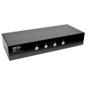 Tripp Lite 4-Port DisplayPort KVM Switch w/ Audio, Cables and USB 3.0 SuperSpeed Hub