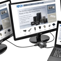 Tripp Lite 2-Port DisplayPort to HDMI Splitter | Tripp Lite Video Splitters
