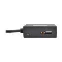 Tripp Lite 2-Port DisplayPort 1.2 Multi-Stream Transport (MST) Hub, 3840 x 2160 (4K x 2K) UHD, TAA