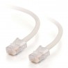 C2G 0.5m Cat5e Non-Booted Unshielded (UTP) Network Patch Cable - White