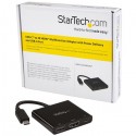 StarTech.com USB-C to 4K HDMI Multifunction Adapter with Power Delivery and USB-A Port