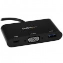 StarTech.com USB-C to VGA Multifunction Adapter with Power Delivery and USB-A Port