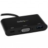 StarTech.com USB-C to VGA Multifunction Adapter with Power Delivery and USB-A Port | StarTech.com Docks & Port Expansions