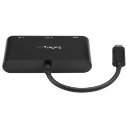 StarTech.com USB-C to VGA Multifunction Adapter with Power Delivery and USB-A Port | StarTech.com Docks & Port Expansions