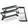 Tripp Lite Mobile Cart Conversion Kit with Handle, Casters and Power Cord Manager for Tablet / Chromebook Charging Stations | Tr