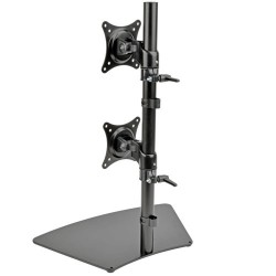 Tripp Lite Dual Vertical Flat-Screen Desk Stand / Clamp Mount for 15 to 27 Flat-Screen Displays | Tripp Lite Flat Panel Desk Mou