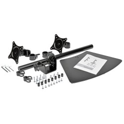 Tripp Lite Dual Vertical Flat-Screen Desk Stand / Clamp Mount for 15 to 27 Flat-Screen Displays | Tripp Lite Flat Panel Desk Mou