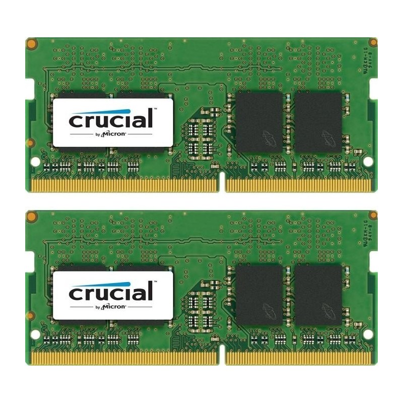 Crucial 16GB (2x8GB) DDR4 2400 SODIMM 1.2V