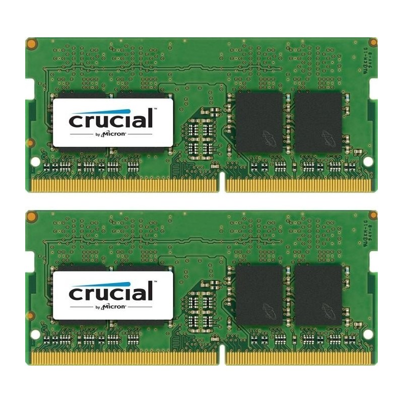 Crucial 16GB (2x8GB) DDR4 2400 SODIMM 1.2V