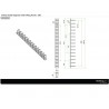 StarTech.com Vertical Cable Organizer with D-Ring Hooks - 0U - 3 ft. | StarTech.com Rack & Cabinet Accessories