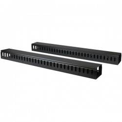 StarTech.com Vertical Cable Organizer with Finger Ducts - 0U - 6 ft. | StarTech.com Rack & Cabinet Accessories