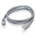 0.5m Cat5E 350 MHz Snagless RJ45 Patch Leads - Grey