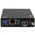 StarTech.com Gigabit Ethernet Copper-to-Fiber Media Converter - SM LC - 10 km