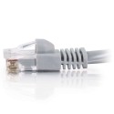 0.5m Cat5E 350 MHz Snagless RJ45 Patch Leads - Grey