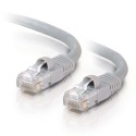C2G 0.5m Cat5e Booted Unshielded (UTP) Network Patch Cable - Grey