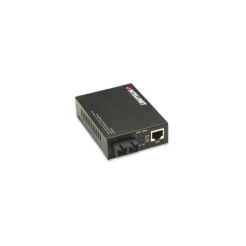 Intellinet 506502 Fast Ethernet Multimode SC Media Converter