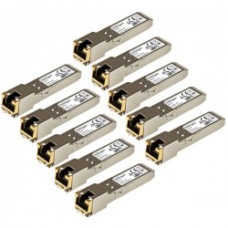 StarTech.com Gigabit RJ45 Copper SFP Transceiver Module - Cisco GLC-T Compatible - 10 Pack | StarTech.com Transceivers & Modules
