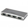StarTech.com 4 Port USB to RS232 Serial DB9 Adapter Hub | StarTech.com Interface Cards & Adapters