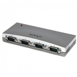 StarTech.com 4 Port USB to RS232 Serial DB9 Adapter Hub | StarTech.com Interface Cards & Adapters