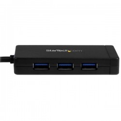 StarTech.com 3-Port USB-C Hub with Gigabit Ethernet - USB-C to 3x USB-A - USB 3.0 - Includes Power Adapter | StarTech.com Networ