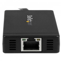 StarTech.com 3-Port USB-C Hub with Gigabit Ethernet - USB-C to 3x USB-A - USB 3.0 - Includes Power Adapter | StarTech.com Networ