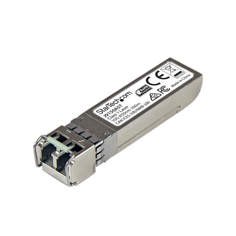 StarTech.com 10 Gigabit Fiber SFP+ Transceiver Module - HP J9150A Compatible - MM LC with DDM - 300 m (984 ft)