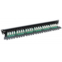 24 Port Cat5e CCS 2020 Right Angled Patch Panel