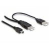 DeLOCK 2x USB2.0-A male / USB mini 5-pin | DeLOCK USB Cables