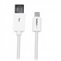 StarTech.com 2m (6ft) Long White Apple 8-pin Lightning Connector to USB Cable for iPhone / iPod / iPad