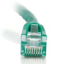 1m Cat5E 350 MHz Snagless RJ45 Patch Leads - Green