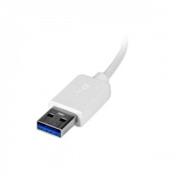 StarTech.com WHITE 4PORT EXTERNAL USB 3