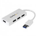 StarTech.com WHITE 4PORT EXTERNAL USB 3