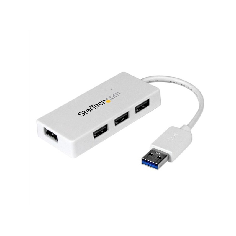 StarTech.com WHITE 4PORT EXTERNAL USB 3