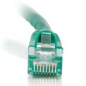 2m Cat5E 350 MHz Snagless RJ45 Patch Leads - Green
